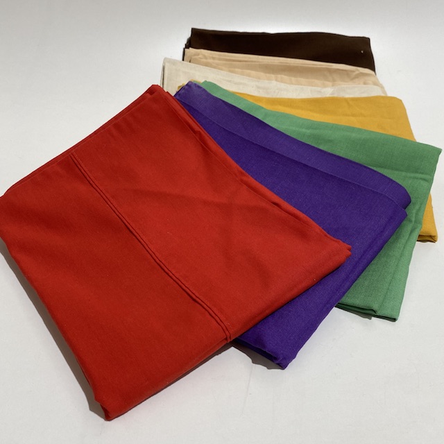 PILLOWCASE, Plain Colour Assorted